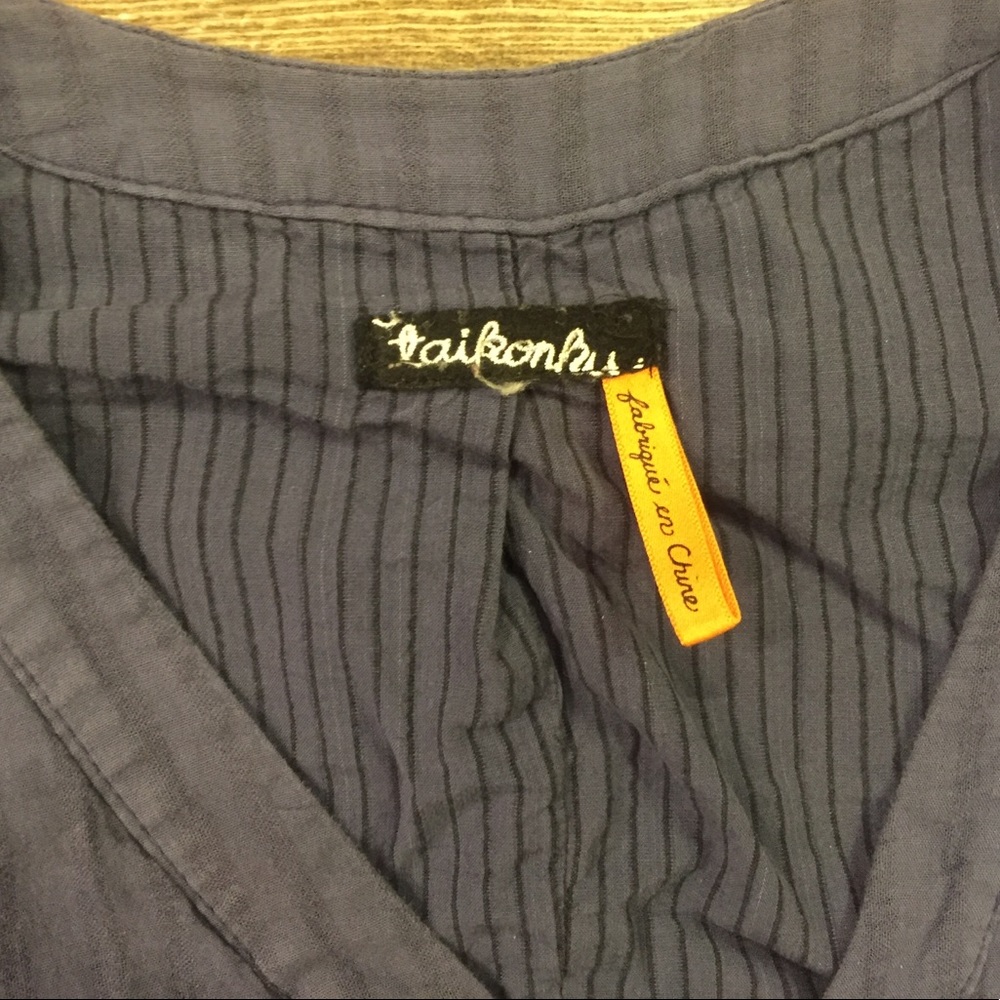 Blue striped top/jacket - Picture 5 of 7